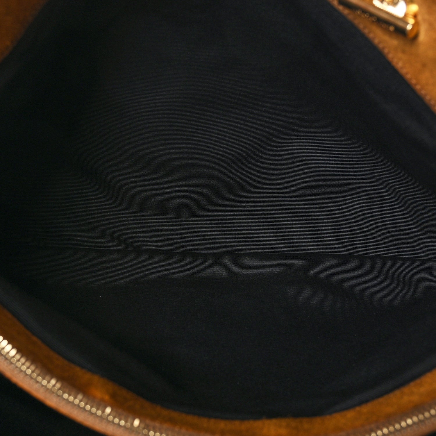 Saint Laurent Suede Monogram Shopping Tote Light Ochre 5 of 10
