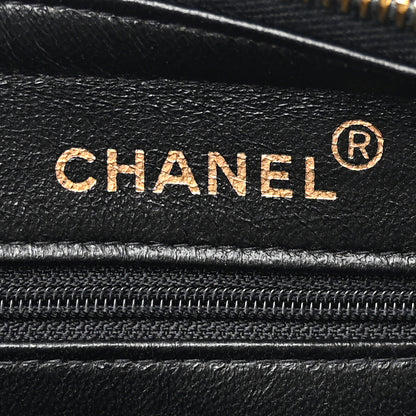 Chanel Lambskin Quilted Shoulder Bag Black 6 of 13