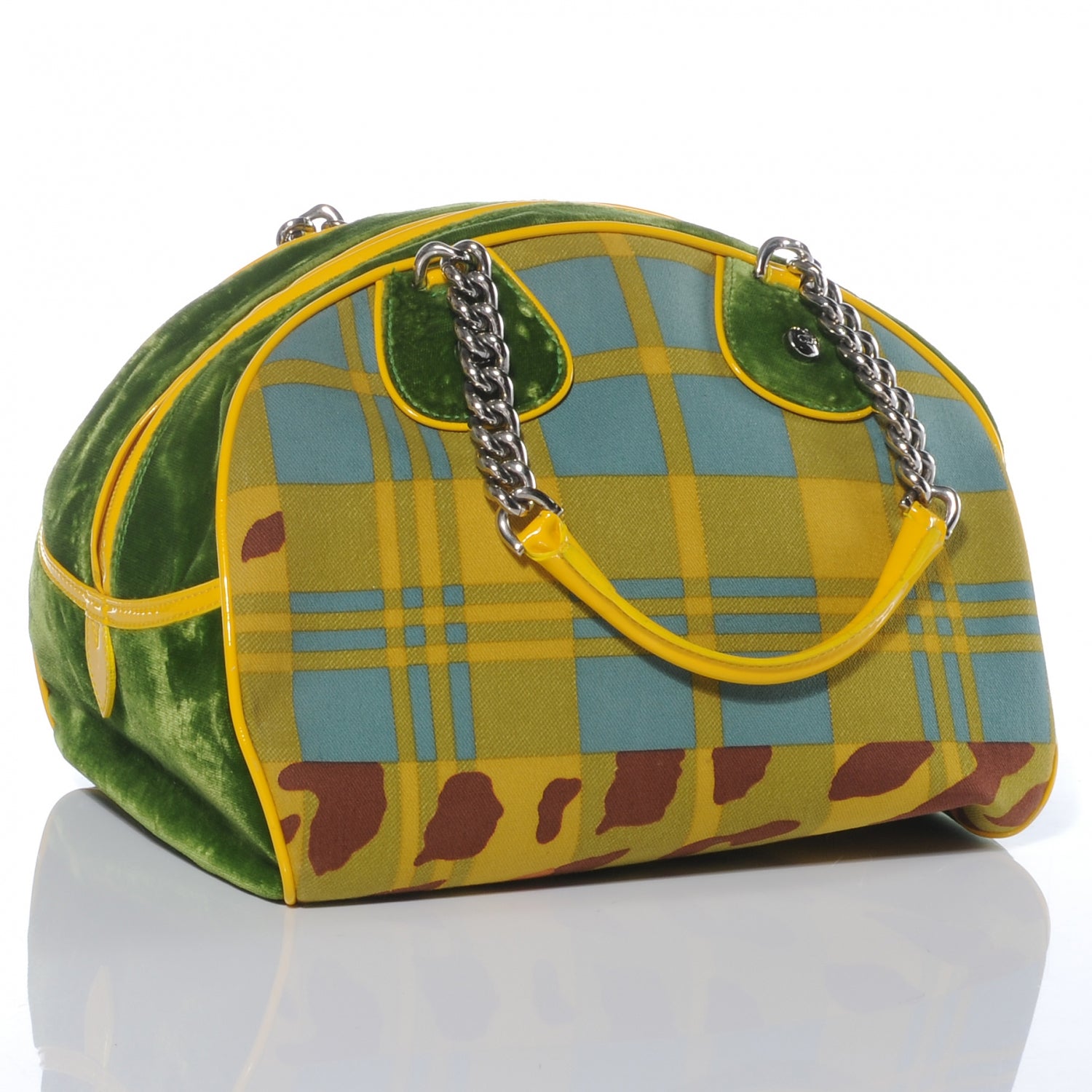 Christian Dior Leopard Gambler Dice Bowler 3 of 7
