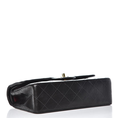 Chanel Lambskin Quilted Small Double Flap Black 4 of 13