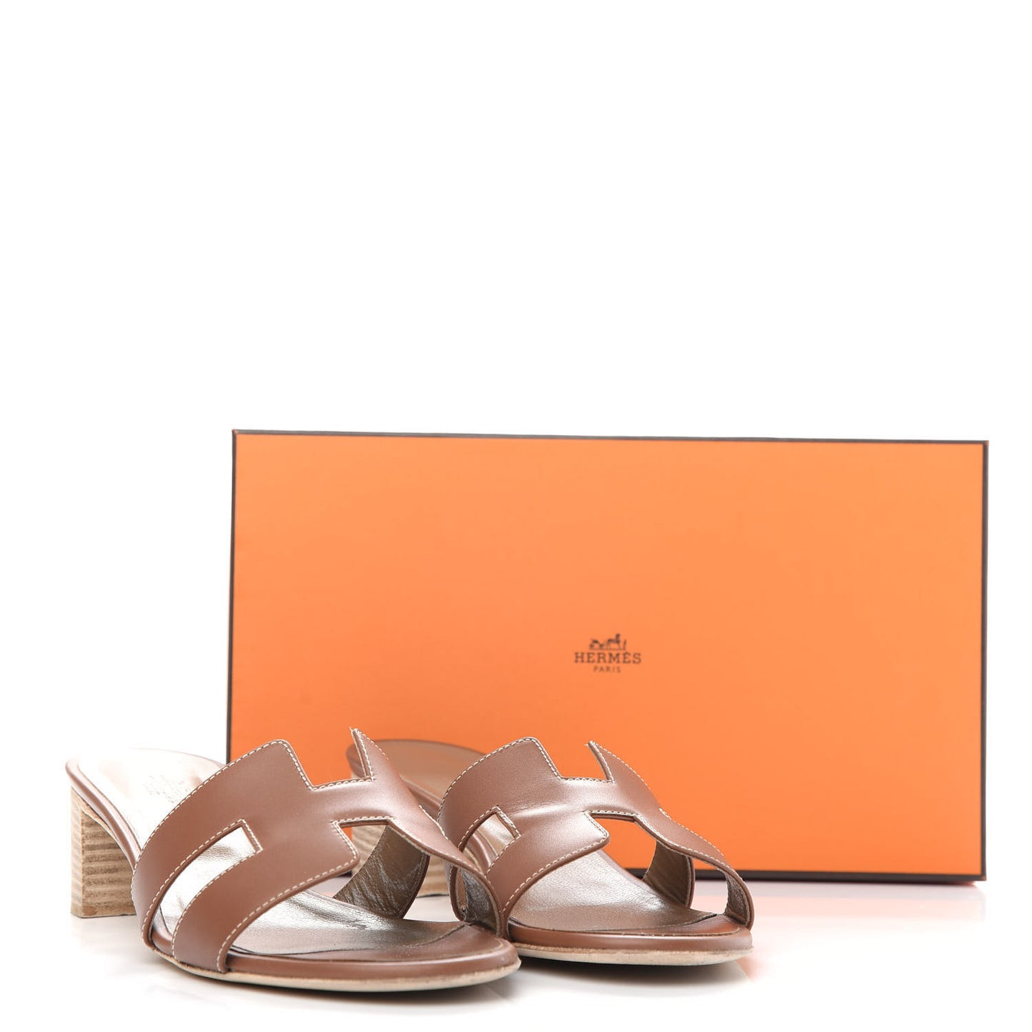 Calfskin Oasis Sandals 39.5 Gold