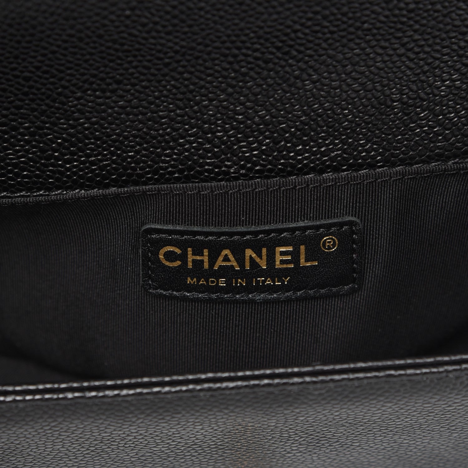 Chanel Caviar Quilted Medium Boy Flap Black 6 of 8