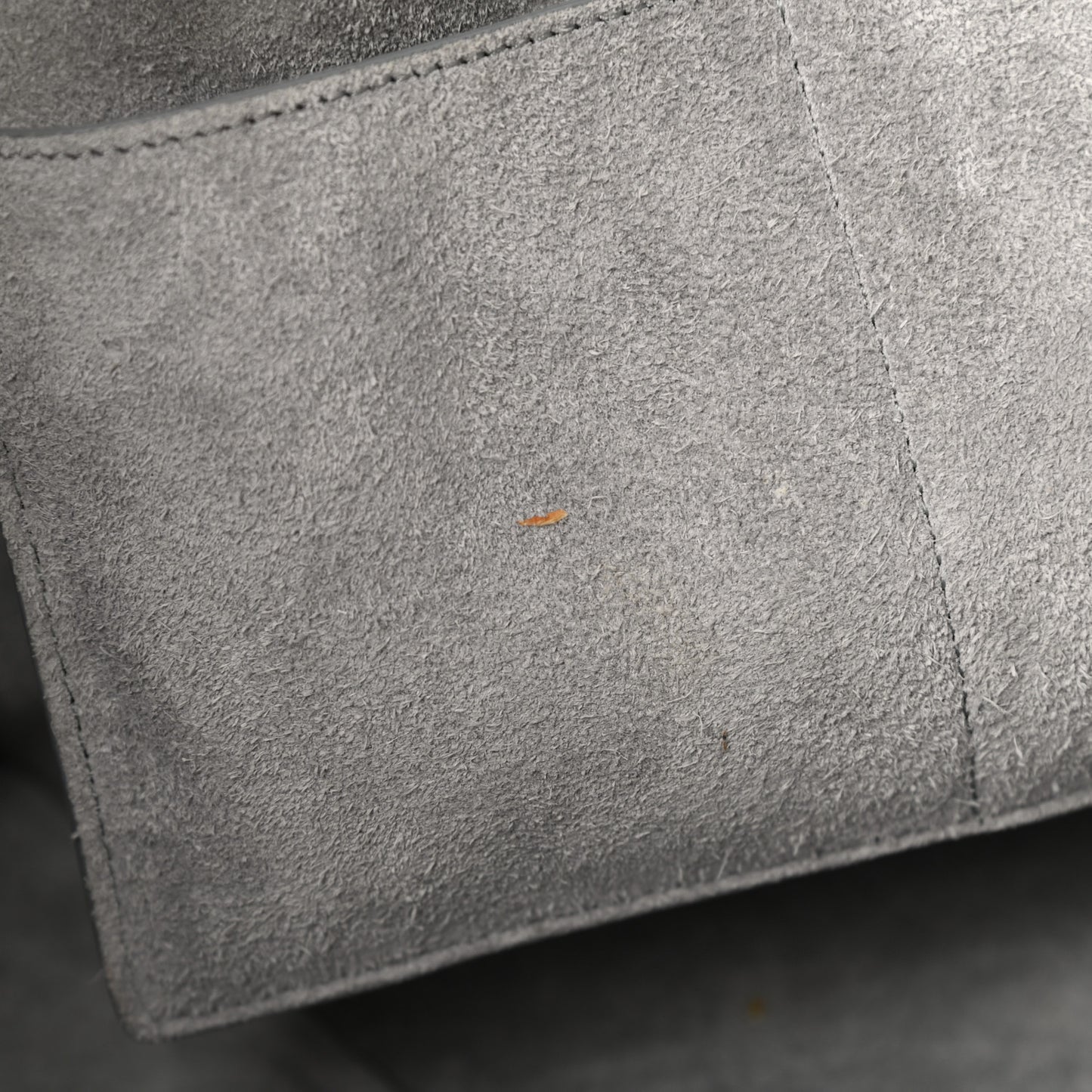 Soft Grained Calfskin Small Belt Cabas Phantom Mineral