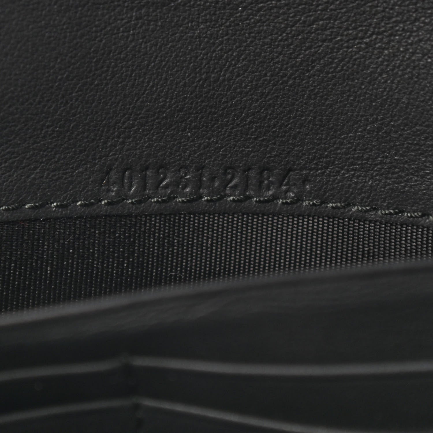 Gucci Suede Mini Dionysus Chain Wallet Black 6 of 8
