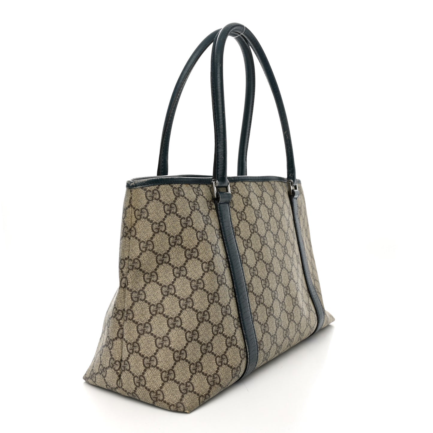 GG Plus Monogram Medium Joy Tote Navy