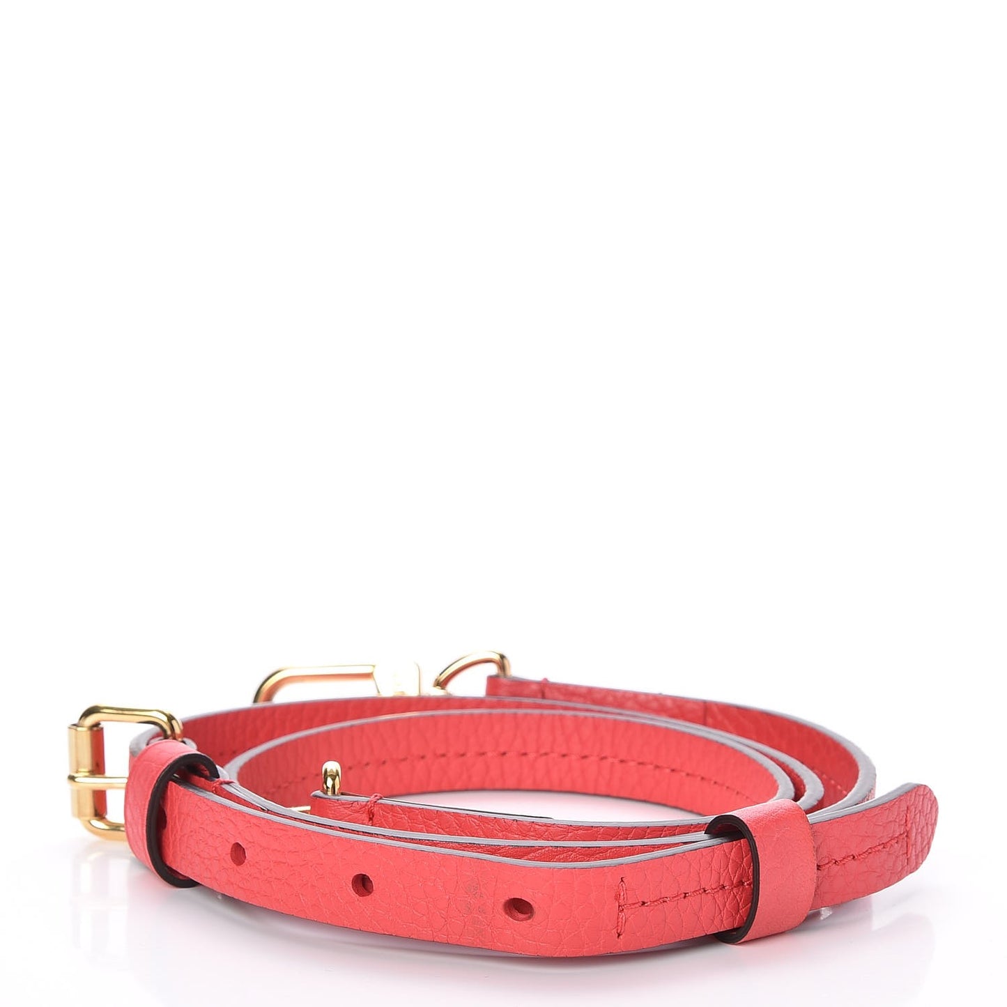 Calfskin Adjustable Estrela NM Shoulder Strap Poppy