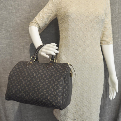 Louis Vuitton Mini Lin Speedy 30 Ebene 3 of 7