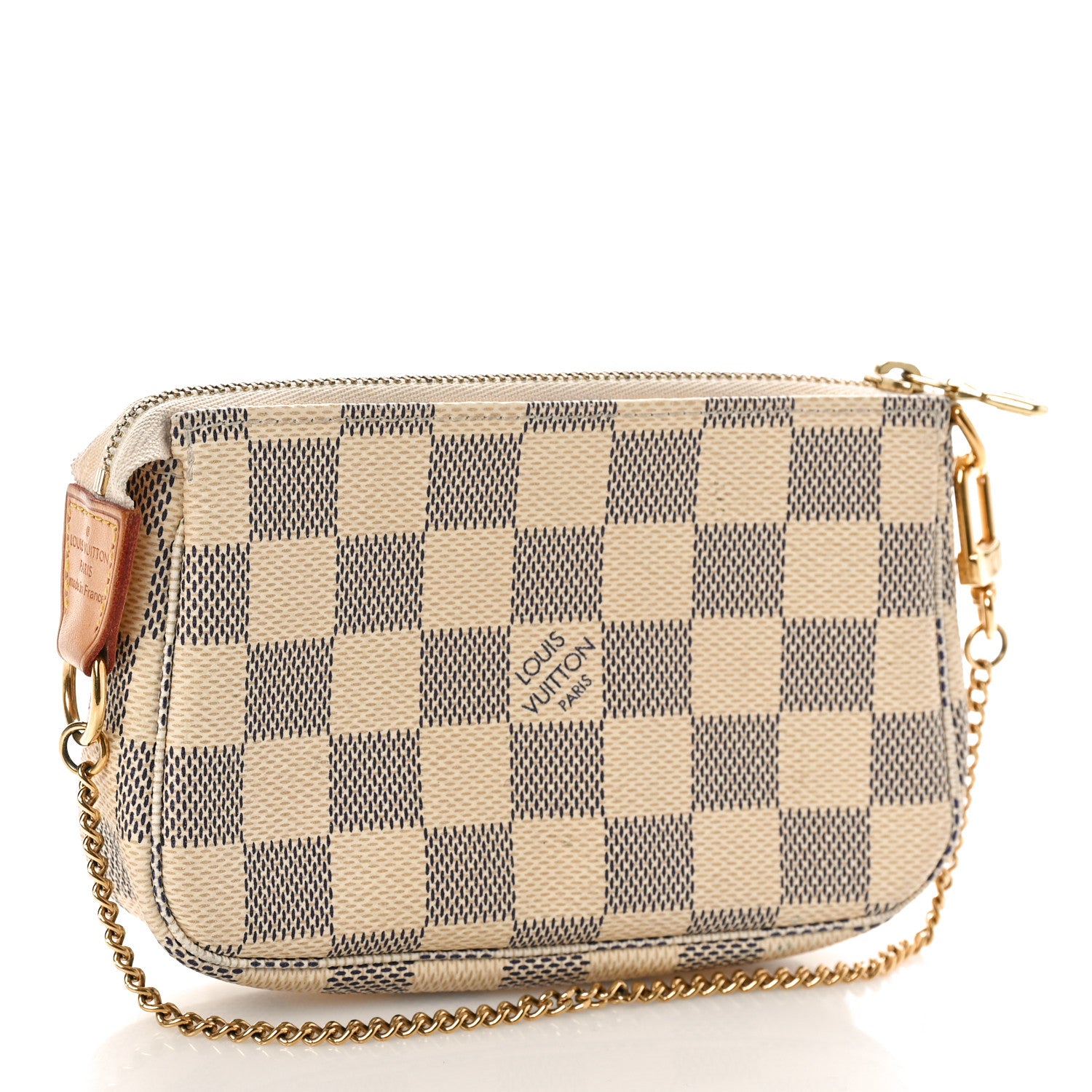 Louis Vuitton Damier Azur Mini Pochette Accessories 2 of 11