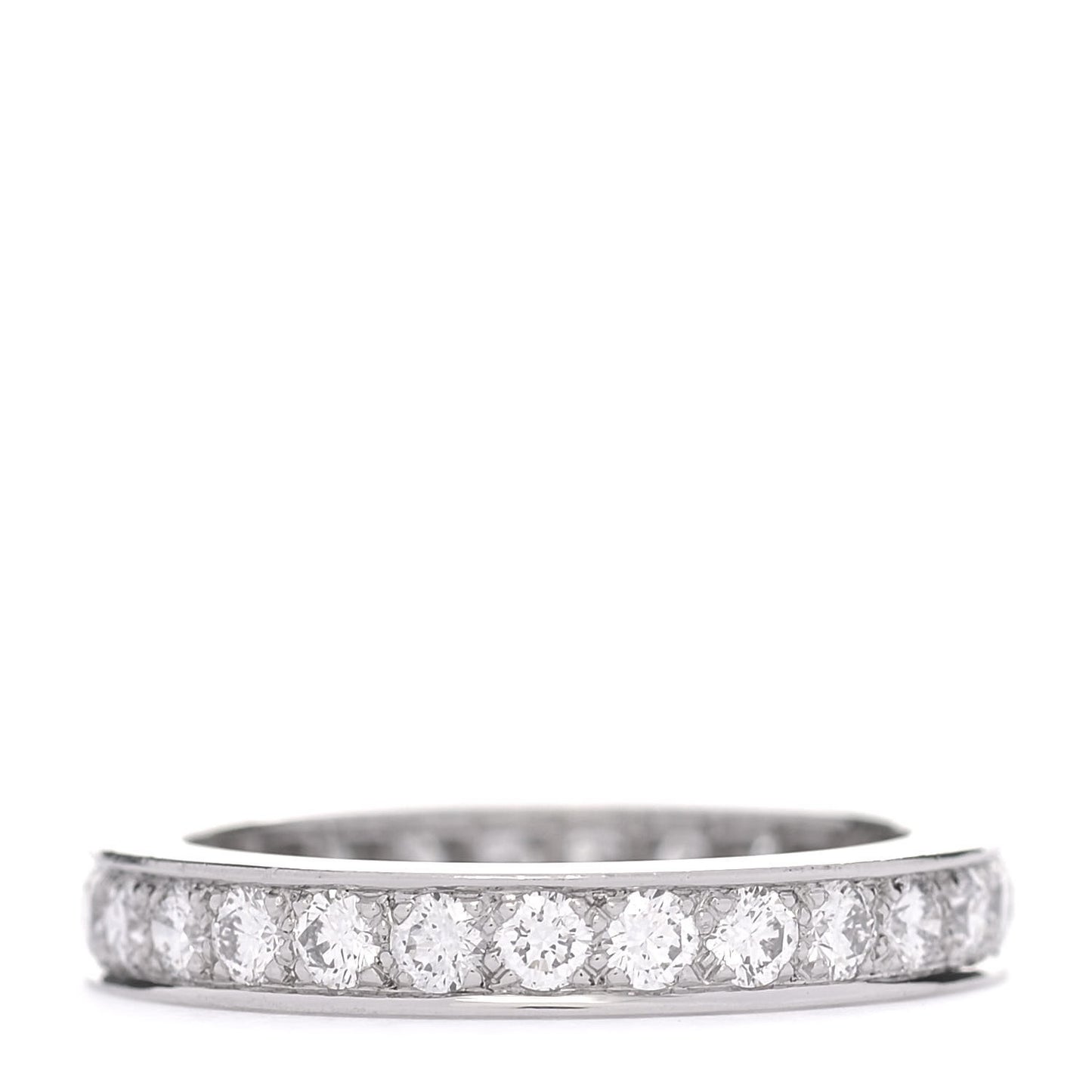 Platinum Diamond 3.2mm Romance Wedding Band Ring 49 5