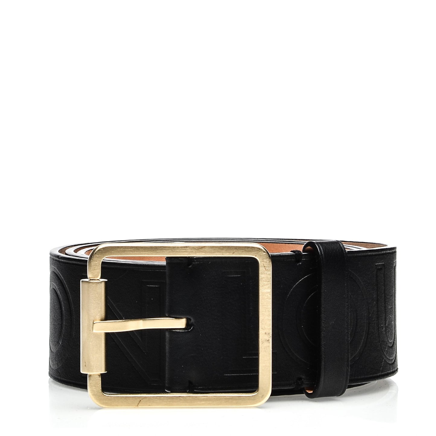 Calfskin Embossed Embossé Belt 90 36 Black