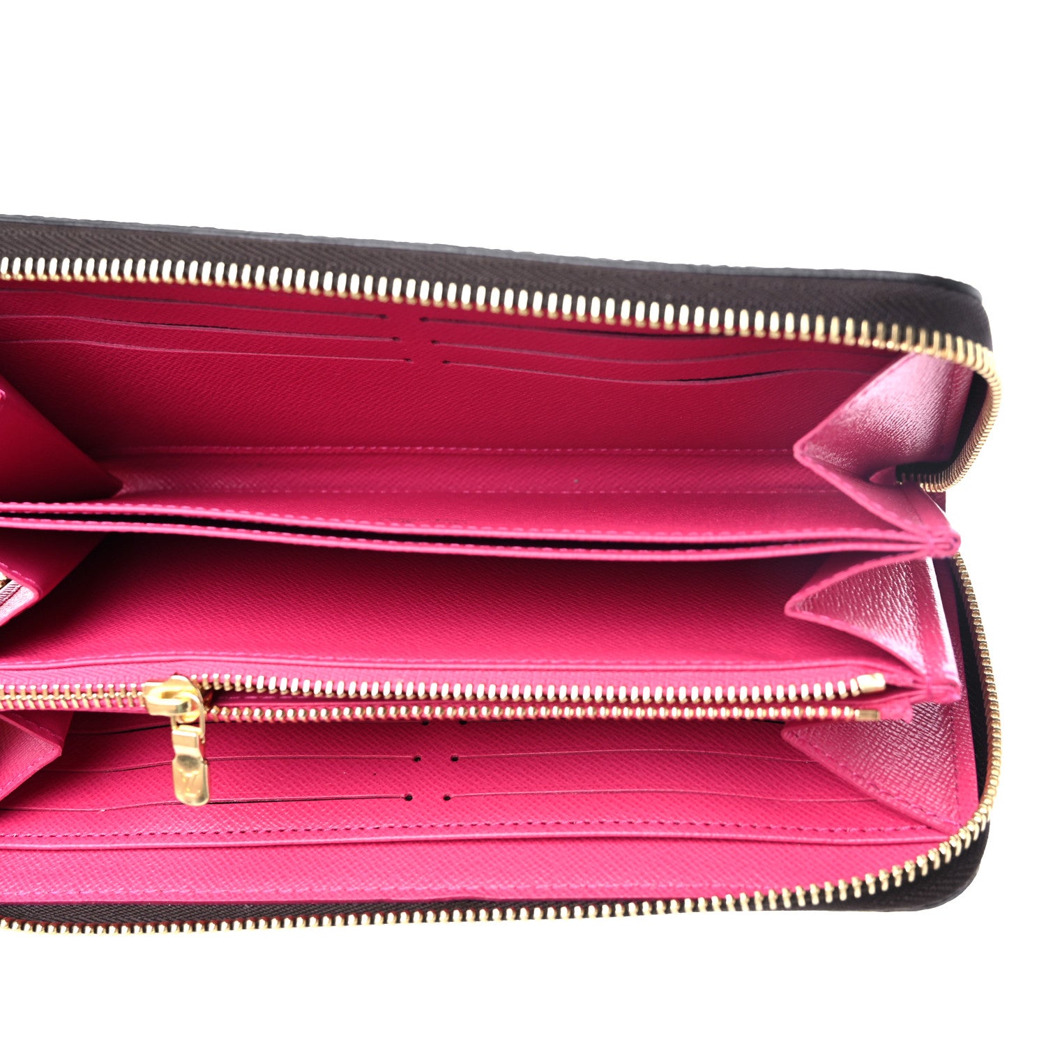 Louis Vuitton Monogram LV Love Lock Zippy Wallet 5 of 9