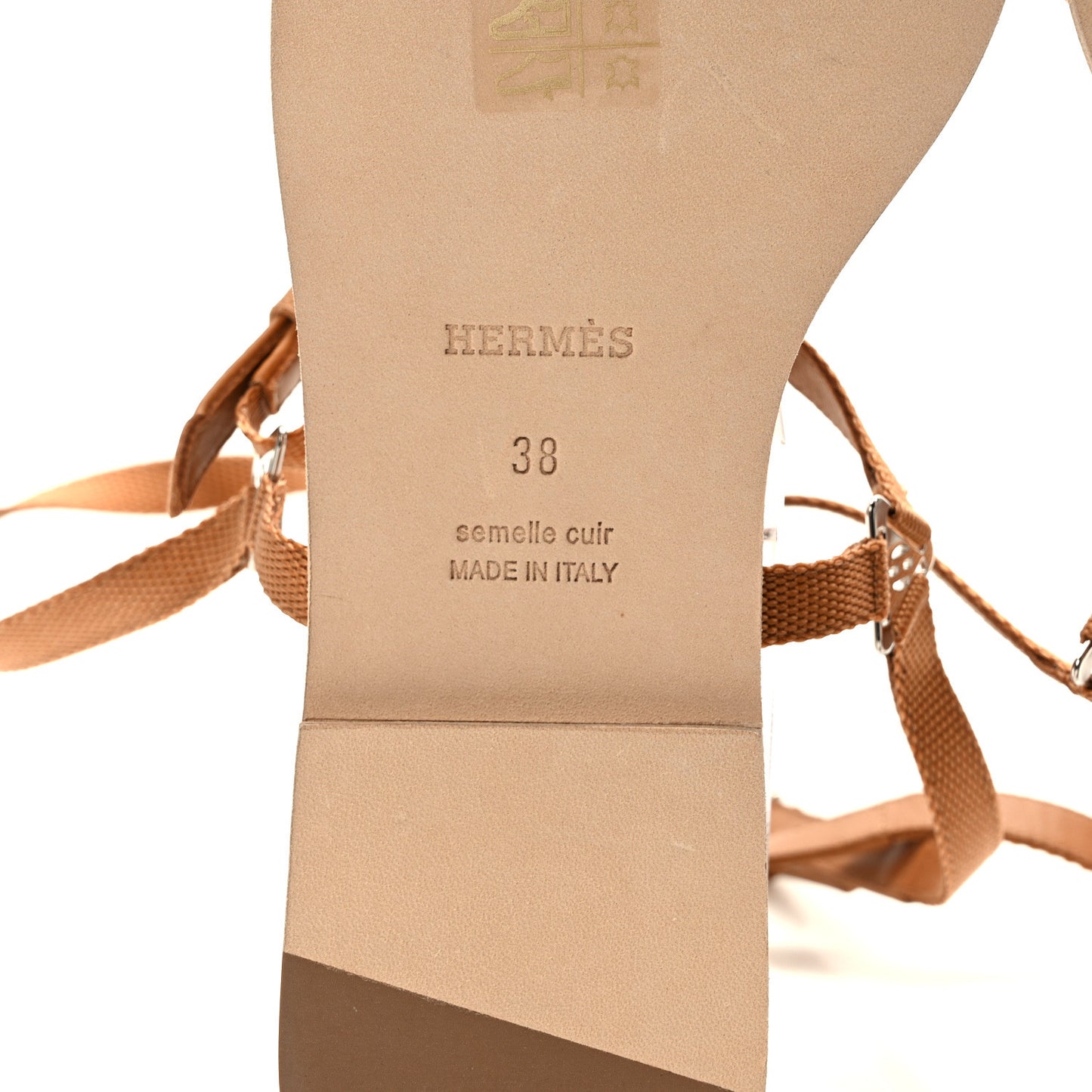 Box Calfskin Gossip Sandals 38