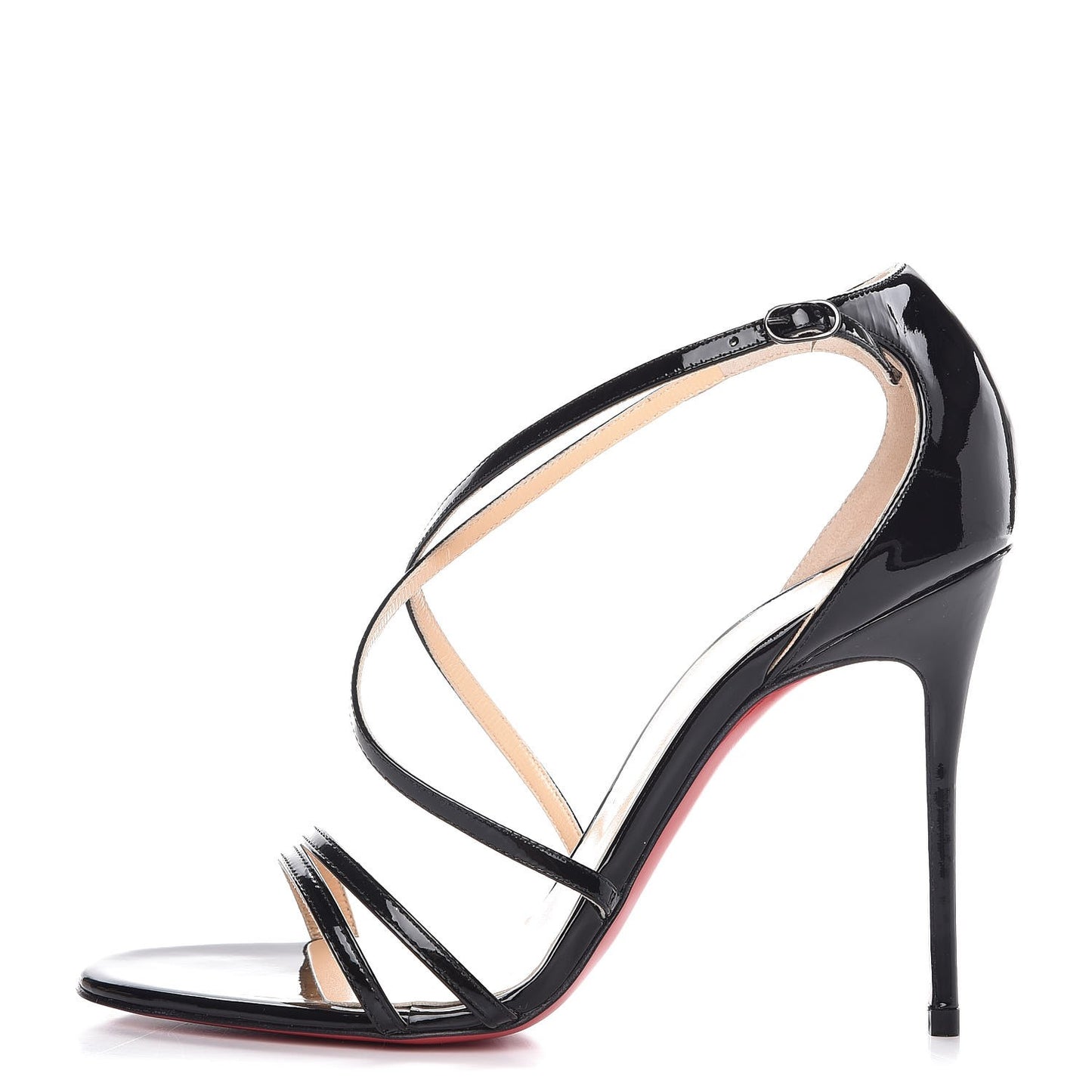 Patent Gwynitta 100 Sandals 38 Black