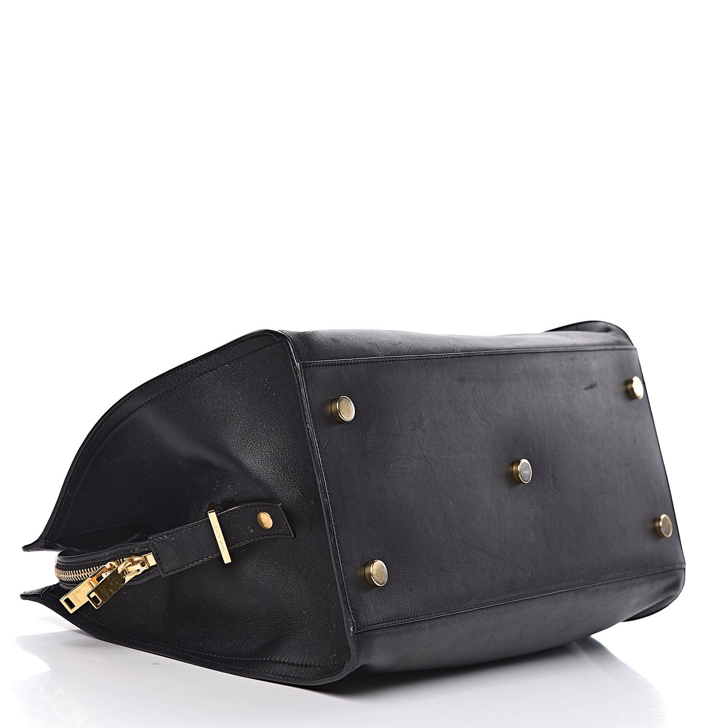 Calfskin Medium Classic Y Cabas Black