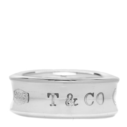Tiffany Sterling Silver 1837 Band Ring 47 4 1 of 4