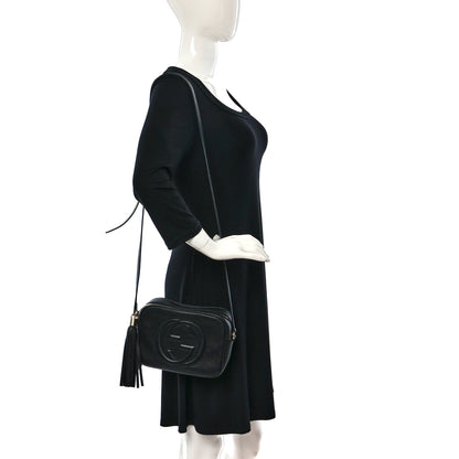Gucci Pebbled Calfskin Small Soho Disco Bag Black 2 of 8