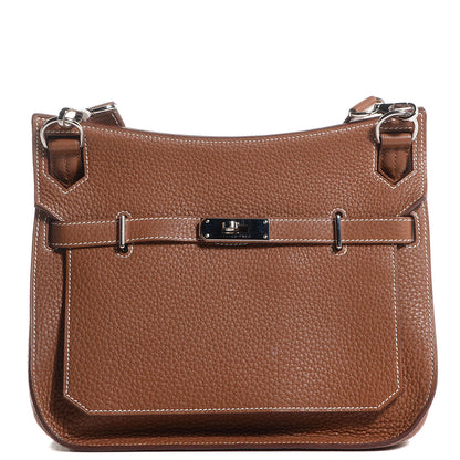 Hermes Taurillon Clemence Jypsiere 28 Gold 1 of 19