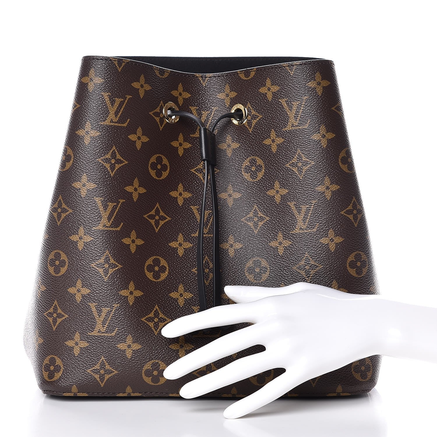 Louis Vuitton Monogram Neonoe MM Black 2 of 6