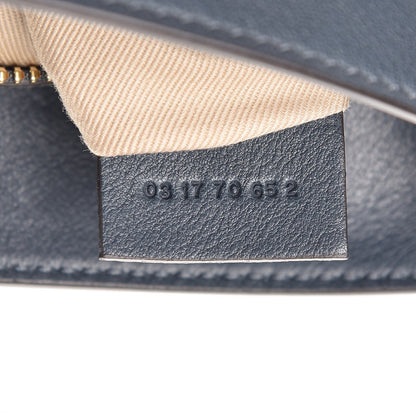 Chloe Suede Calfskin Small Faye Backpack Silver Blue 7 of 7