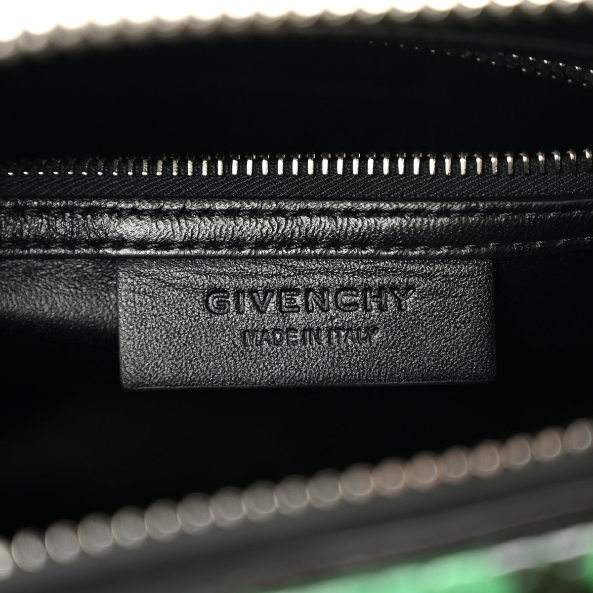 Givenchy Snakeskin Mini Antigona Green Multicolor 6 of 10