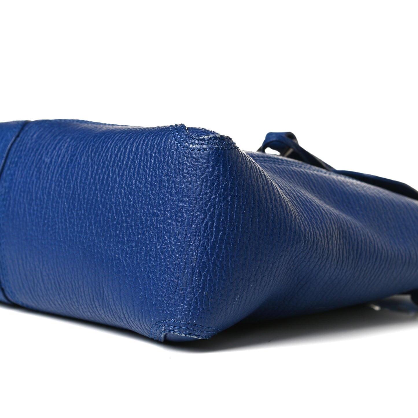 Textured Calfskin Medium Pashli Satchel Cobalt