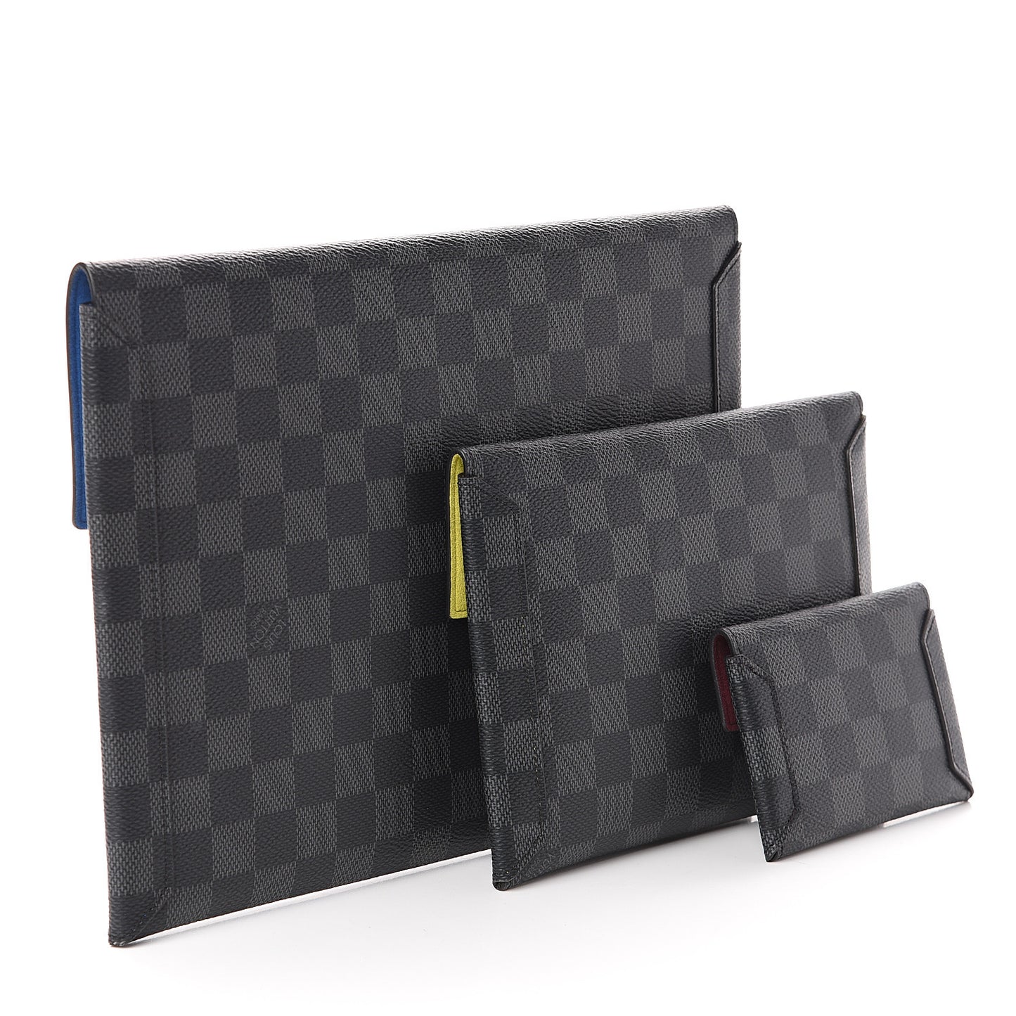 Damier Graphite Alpha Triple Pochette