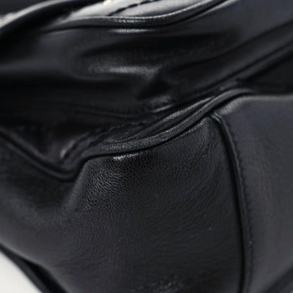 Saint Laurent Calfskin Matelasse Monogram Studded Stardust Medium Niki Chain Satchel Black 5 of 12