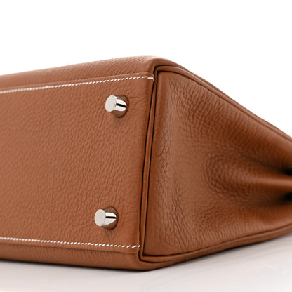 Hermes Togo Kelly Retourne 25 Gold 10 of 12