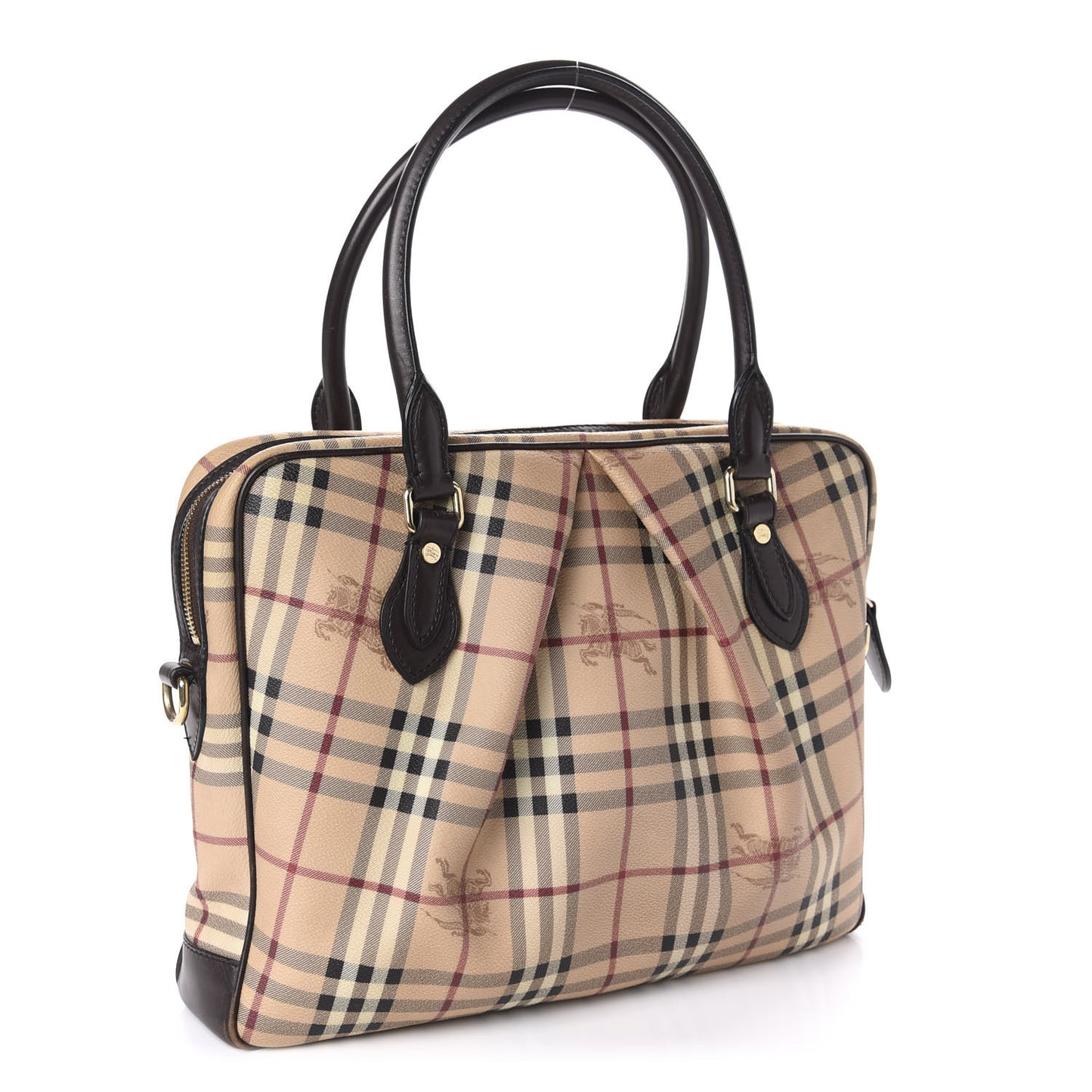 Haymarket Check Shoulder Bag Chocolate