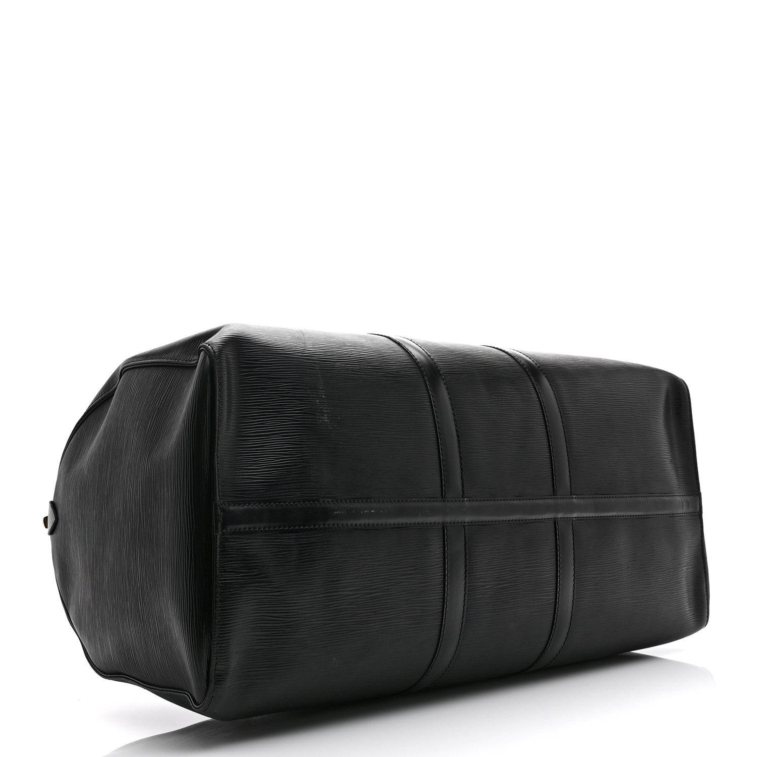 Louis Vuitton Epi Keepall 55 Black 3 of 9