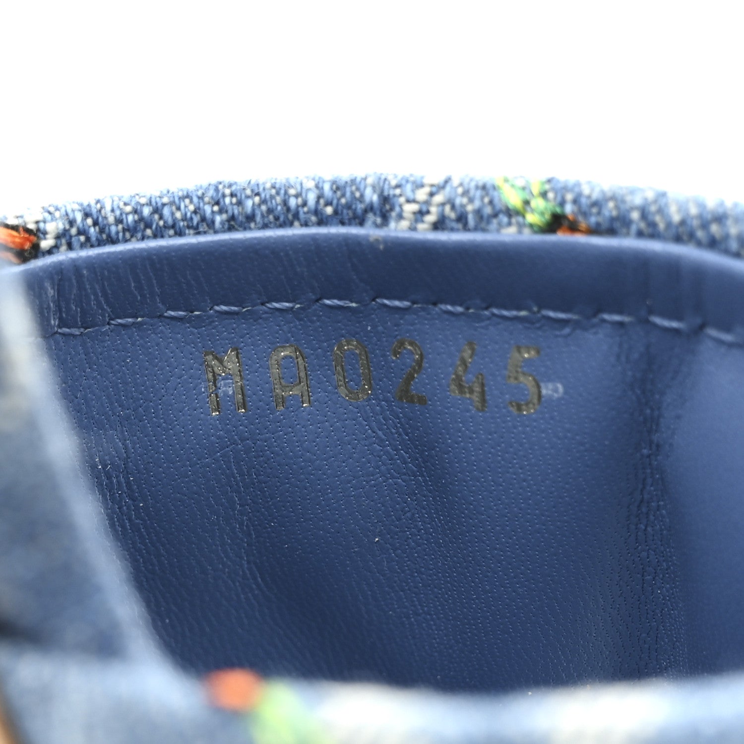 Louis Vuitton LV X TM Monogram Denim Cerises Lily Mules 37 Blue 8 of 9