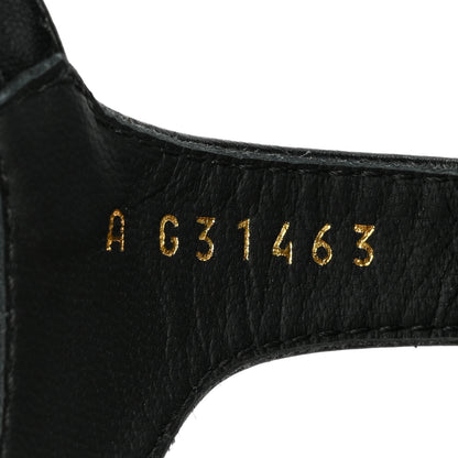 Chanel Goatskin Chain CC Logo Thong Sandals 39 Black 8 of 10