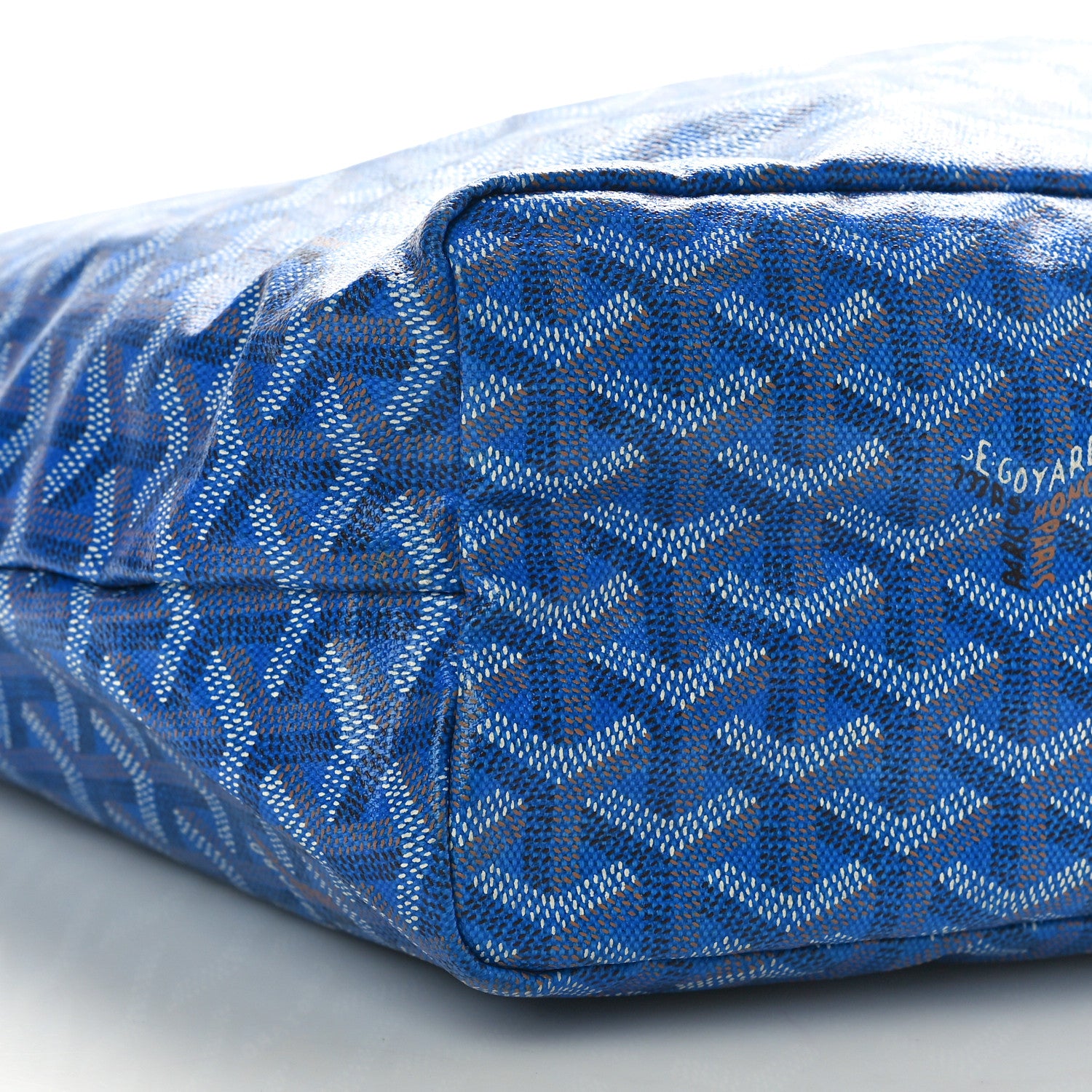 Goyard Goyardine Fidji Zip Hobo Sky Blue 9 of 12