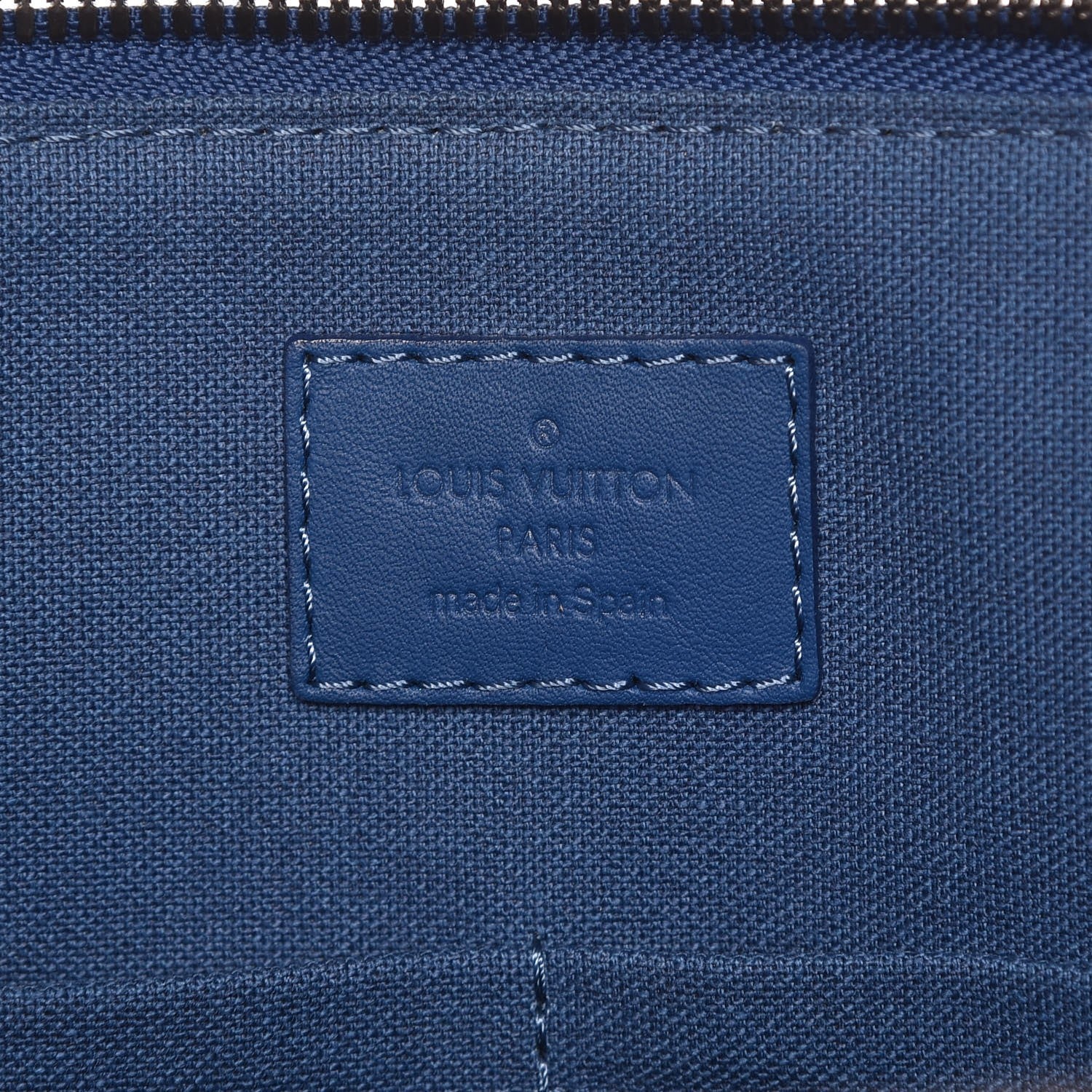 Louis Vuitton Damier Infini Porte-Documents Jour Neptune 6 of 8