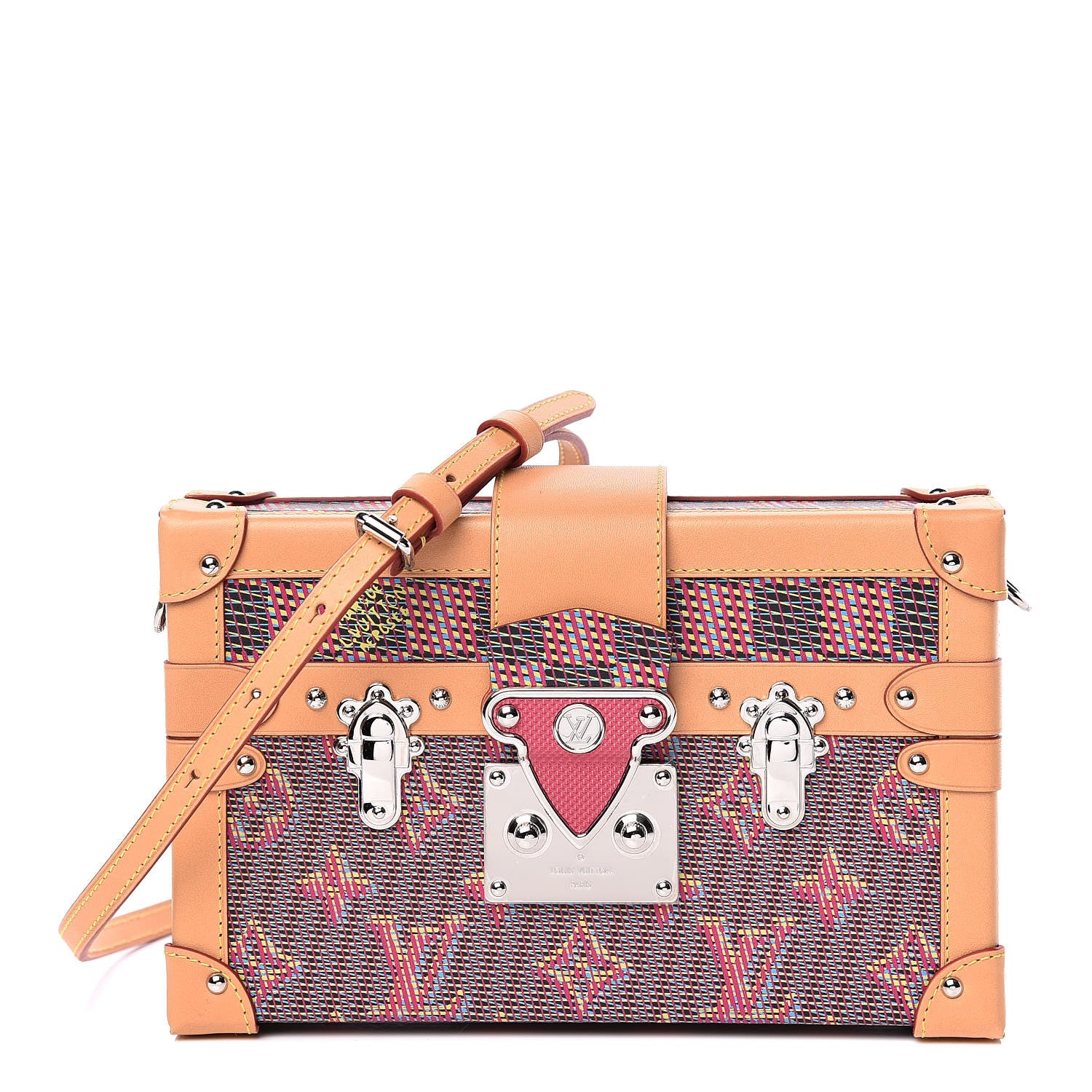 Louis Vuitton Monogram LV Pop Petite Malle Rose 1 of 9