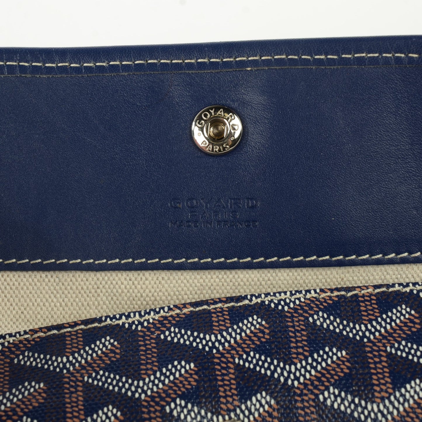Goyardine Saint Louis PM Navy