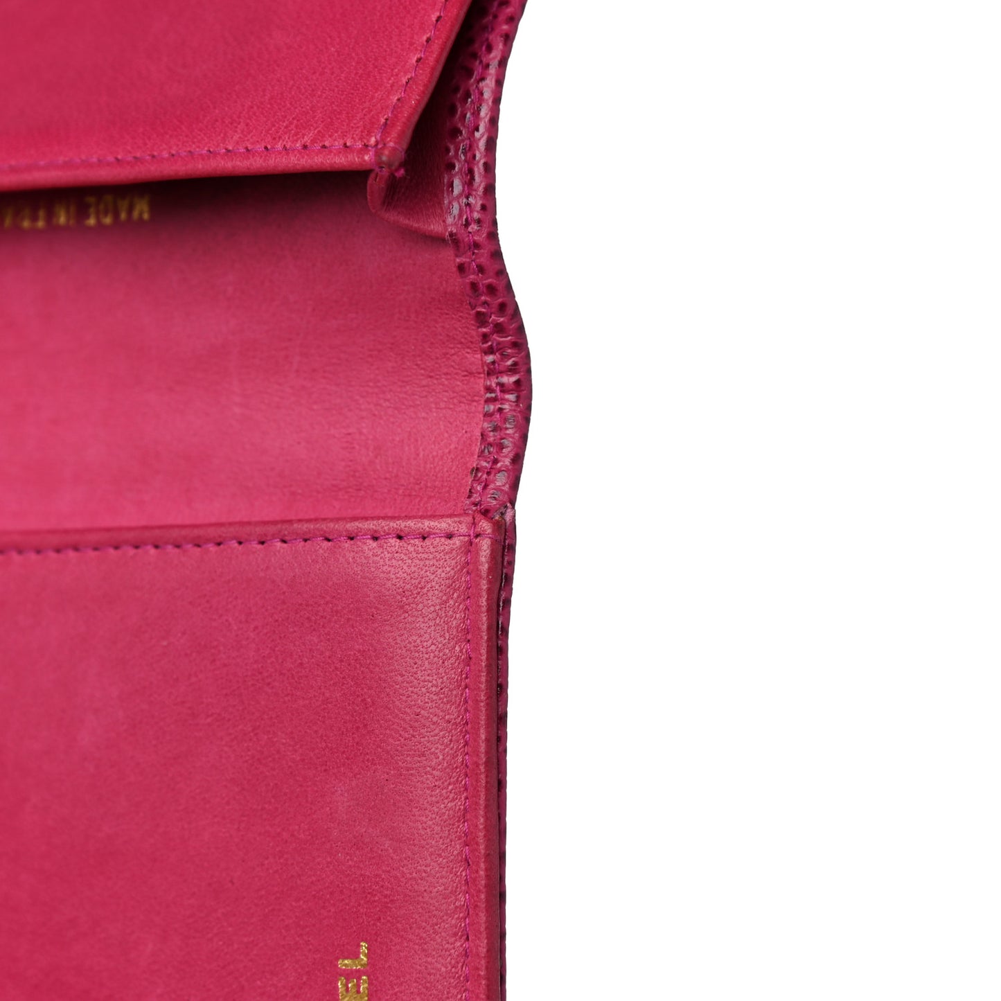 Caviar Timeless CC Card Holder Wallet Dark Pink
