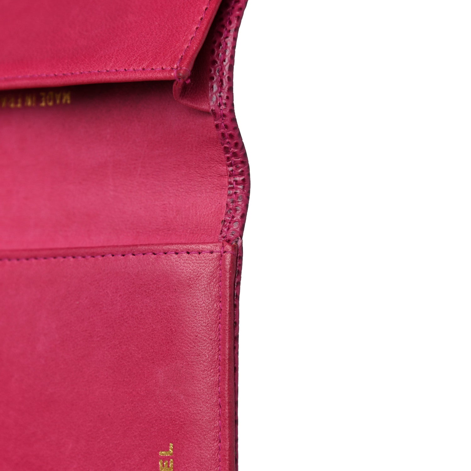 Chanel Caviar Timeless CC Card Holder Wallet Dark Pink 17 of 18