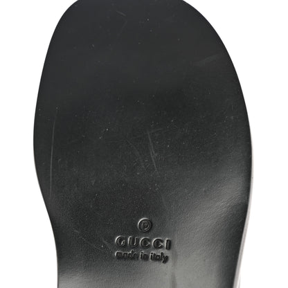 Gucci Rei Calfskin Cirano Lux Mens GG Marmont Thong Flat Sandals 6 Black 11 of 12