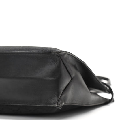 Gucci Monogram Drawstring Bag Black 10 of 12