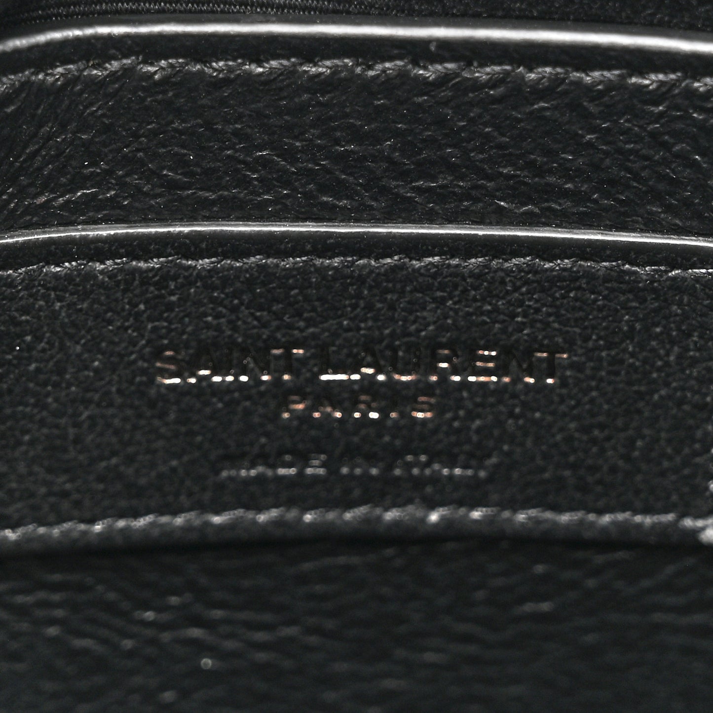 Calfskin Y Quilted Monogram Monochrome Small Loulou Chain Satchel Black