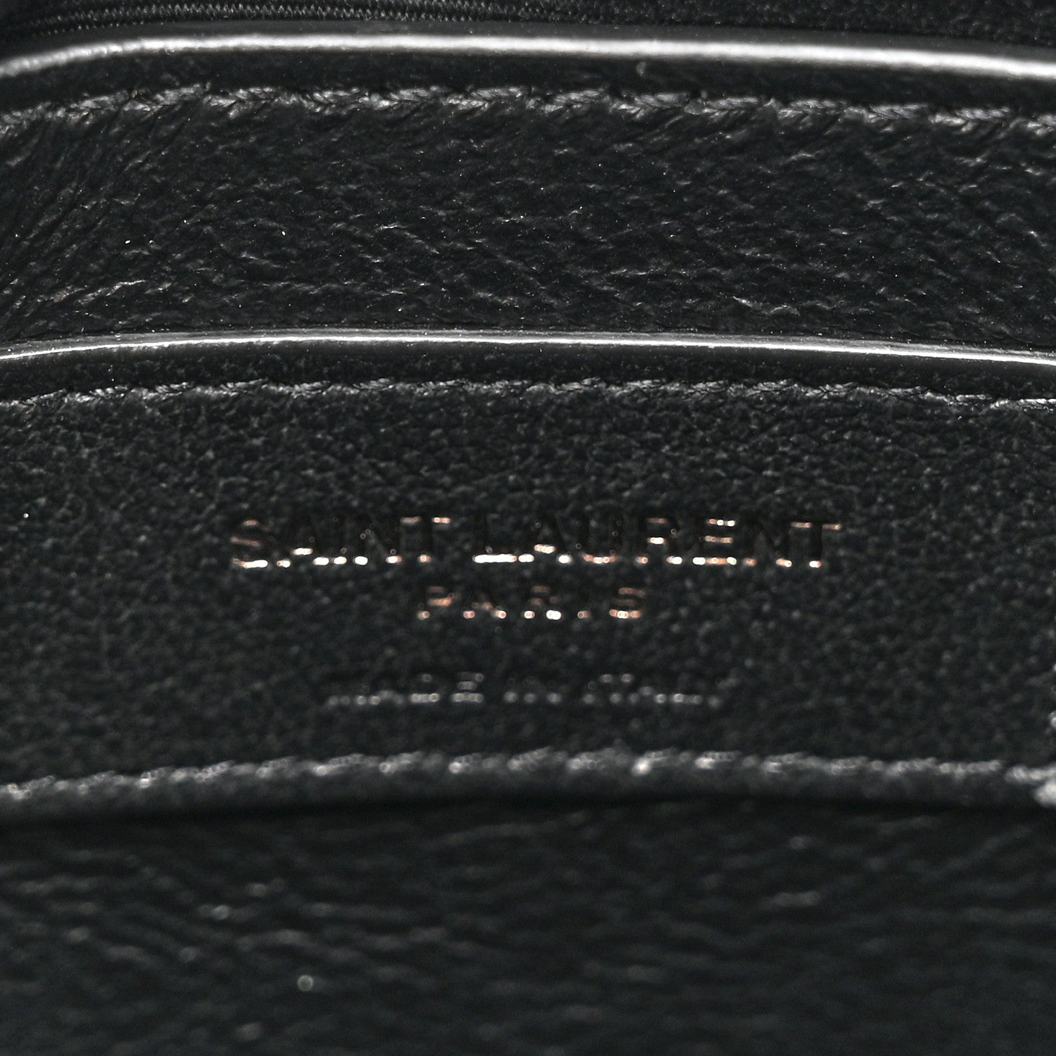 Saint Laurent Calfskin Y Quilted Monogram Monochrome Small Loulou Chain Satchel Black 6 of 10