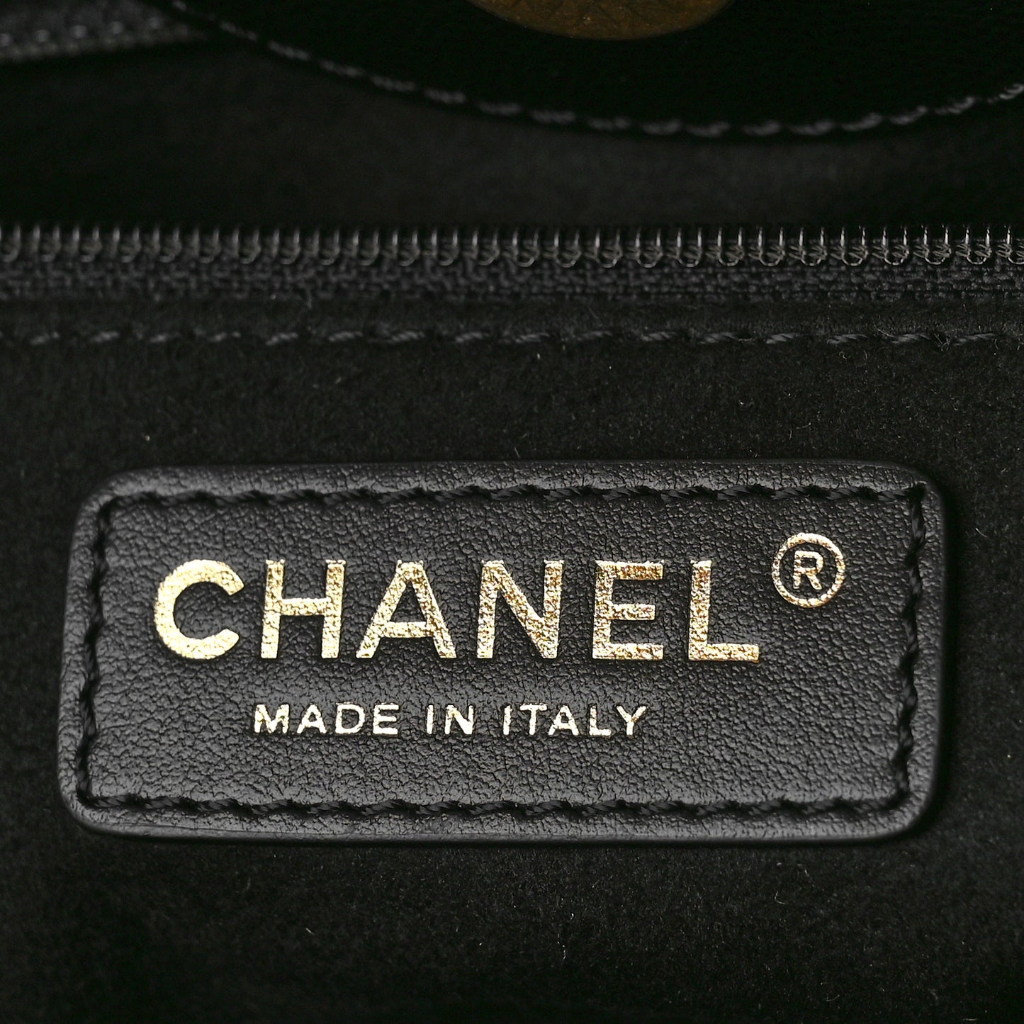 Caviar Small Studded Deauville Tote Black