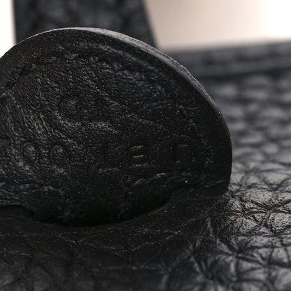 Hermes Taurillon Clemence Evelyne TPM Black 7 of 11