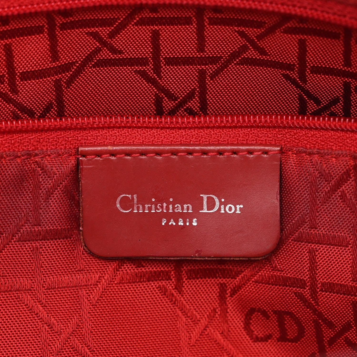 Christian Dior Nylon Cannage Large Lady Dior Black 6 of 12