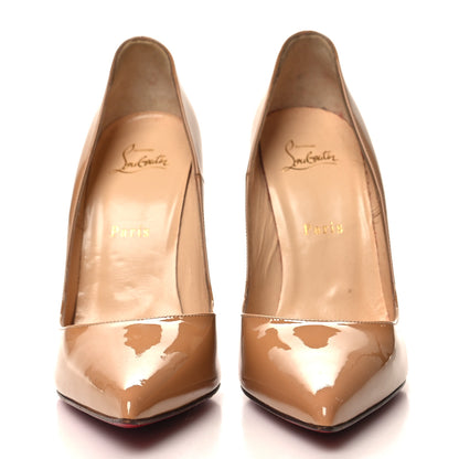 Christian Louboutin Patent So Kate 120 Pumps 39.5 Nude 2 of 8
