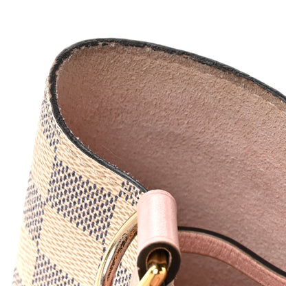 Louis Vuitton Damier Azur Neonoe MM Eau De Rose 15 of 16
