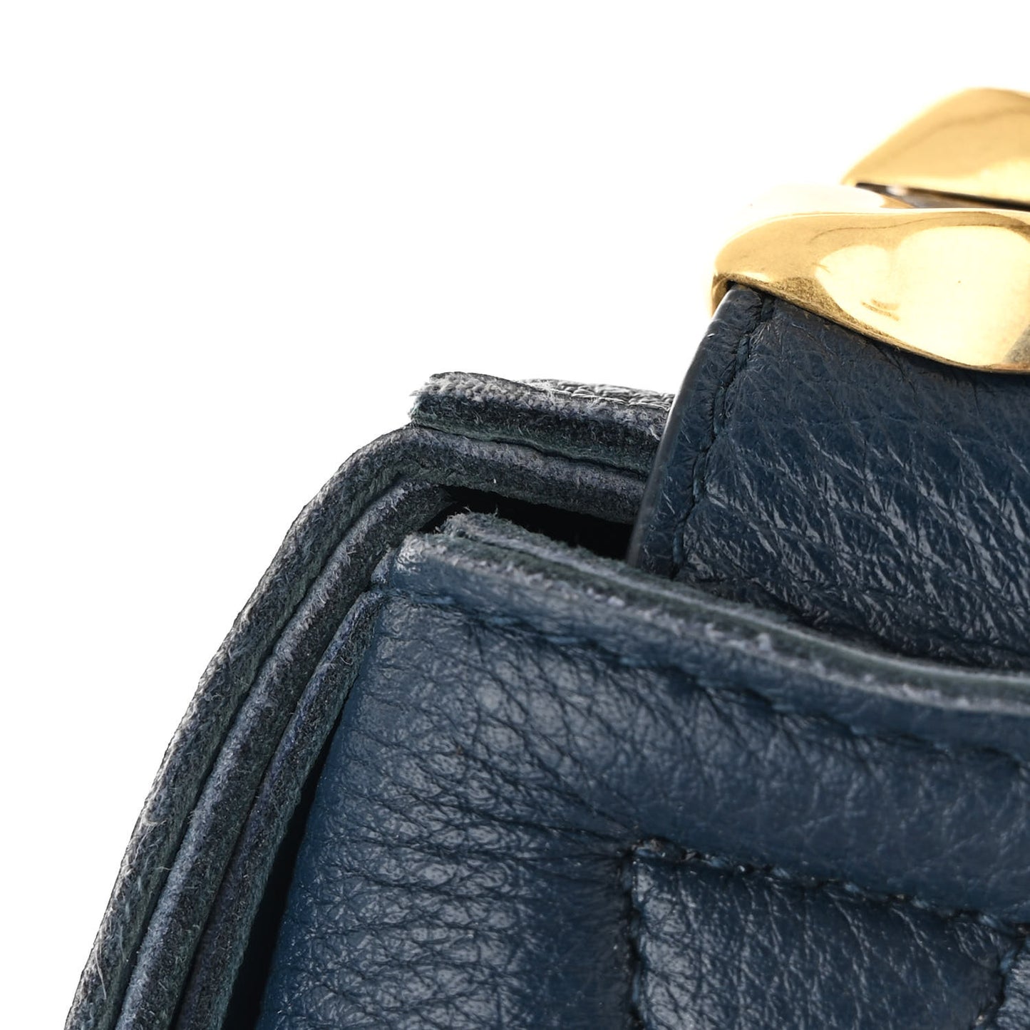 Grained Calfskin Maxi Intrecciato Cassette Crossbody Bag Deep Blue