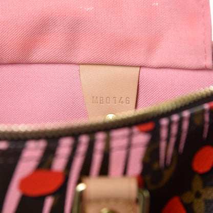 Louis Vuitton Monogram Jungle Dots Speedy 30 Sugar Pink Poppy 6 of 10