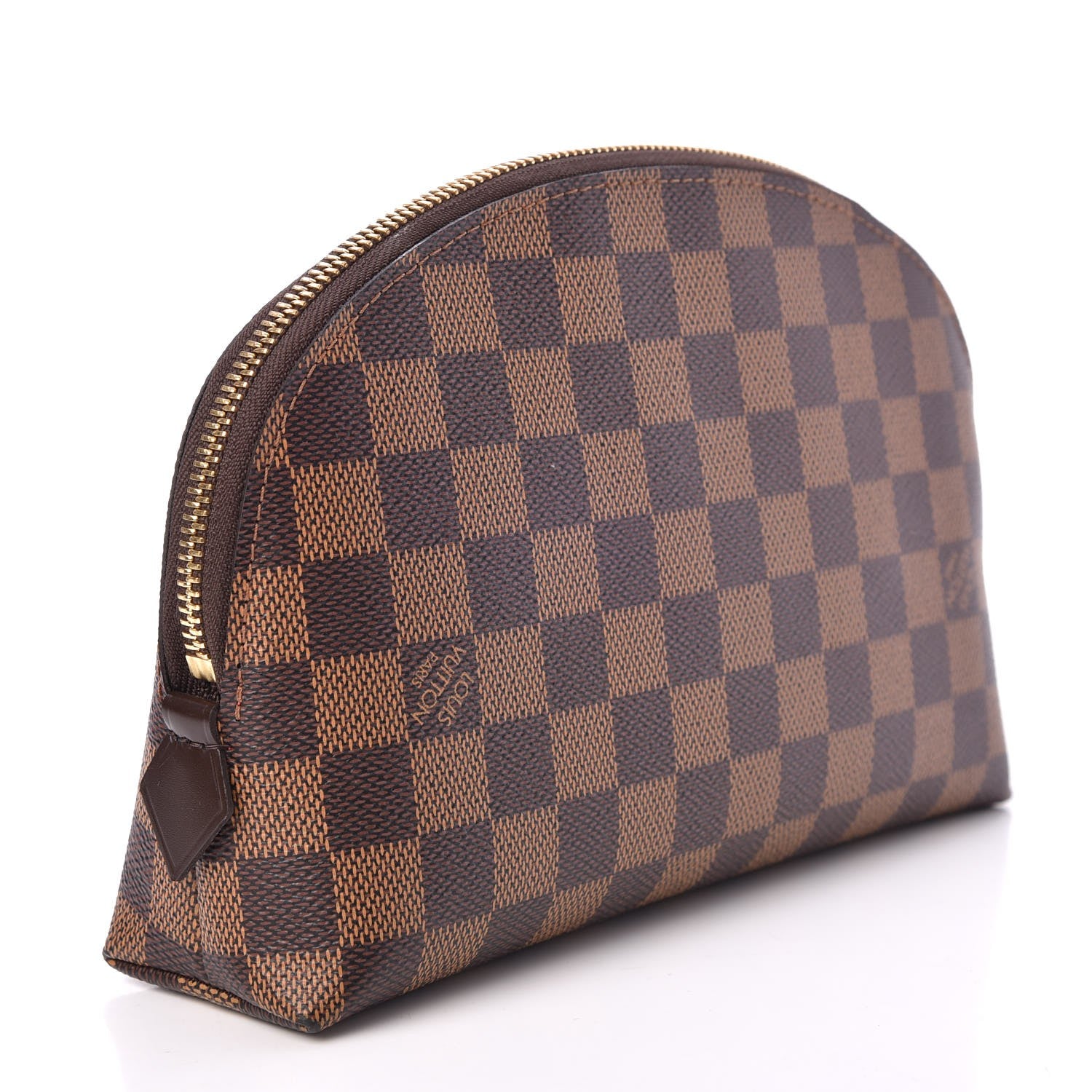 Louis Vuitton Damier Ebene Cosmetic Pouch GM 3 of 10